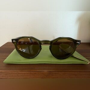 Caddis Dogleg Progressive Sunglasses +1.50 Heritage Green
